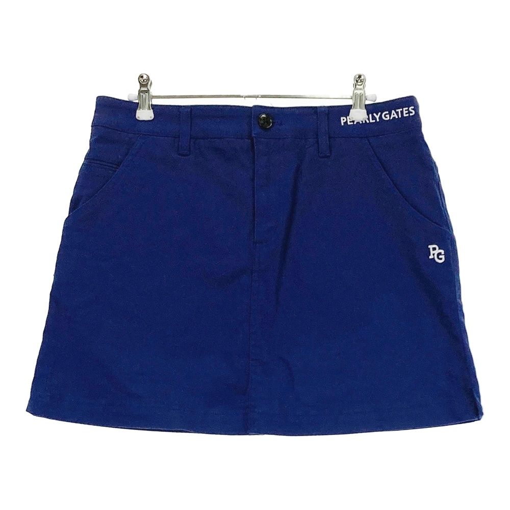 サイズ 2 PEARLY GATES パーリーゲイツ ストレッチスカート ネイビー系 240101563057 ゴルフウェア レディース ストスト