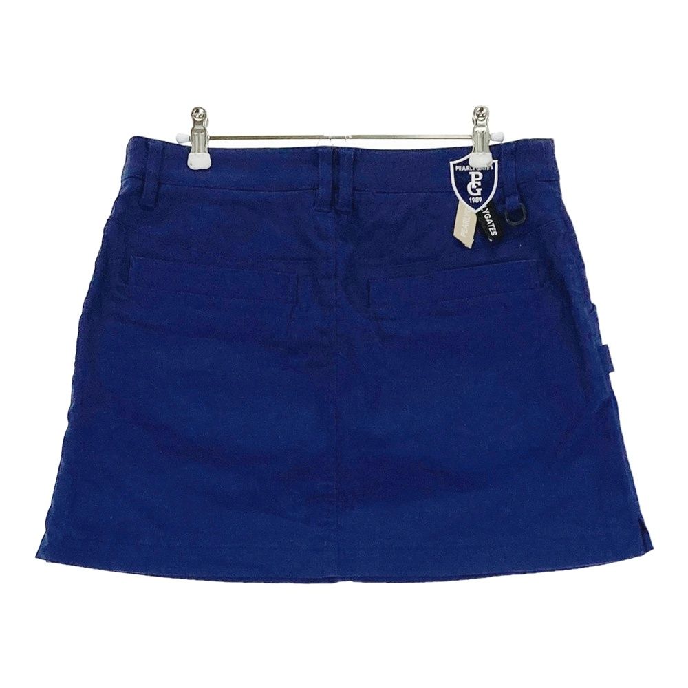 サイズ 2 PEARLY GATES パーリーゲイツ ストレッチスカート ネイビー系 ゴルフウェア レディース ストスト