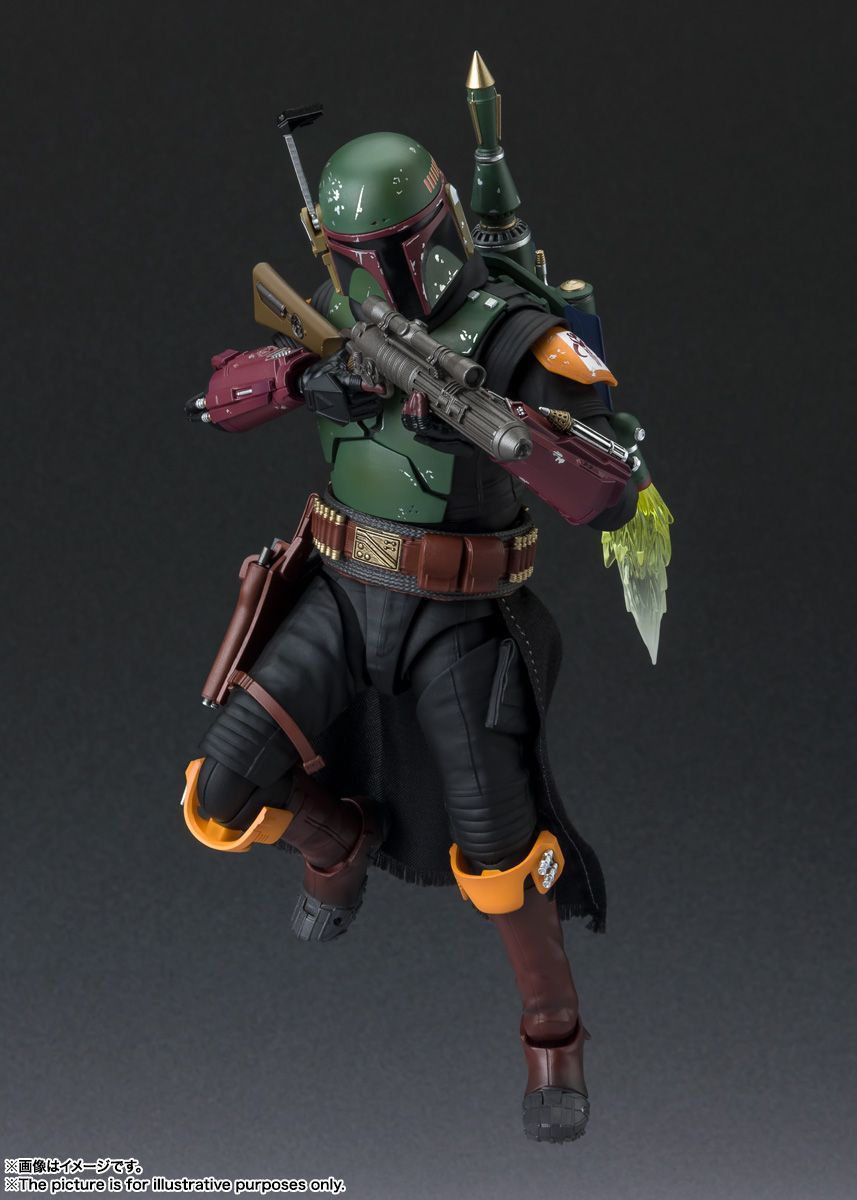 S.H.Figuarts SHF ボバ フェット SW ボバフェット フィギュア STAR WARS 在庫品 MERCADOAVALIA_COM_BR