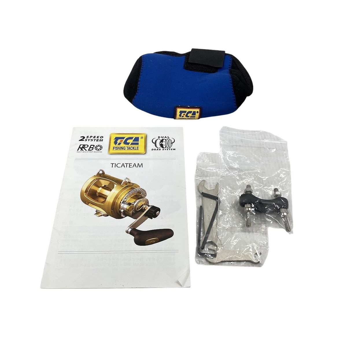 TICATEAM ティカ チーム 2SPEED SYSTEM 20SD トローリング ベイトリール 釣具 良好 W10623533