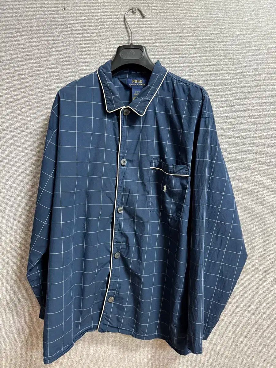 Polo Ralph Lauren ポロラルフローレン チェック ネイビー パジャマ - M