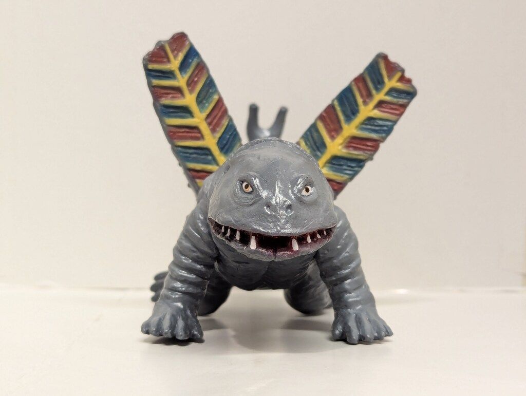 ヤモマーク 大怪獣シリーズ ケムラー グレー成型 ヤモマーク 大怪獣