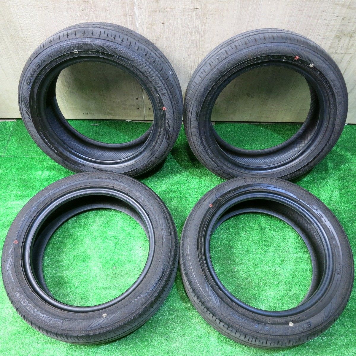 バリ溝 25年 ほぼ10分 175 55 R 15 ダンロップ エナセーブ EC 300 タイヤ 15インチ タンク ルーミー トール ソリオ 等 ノタ