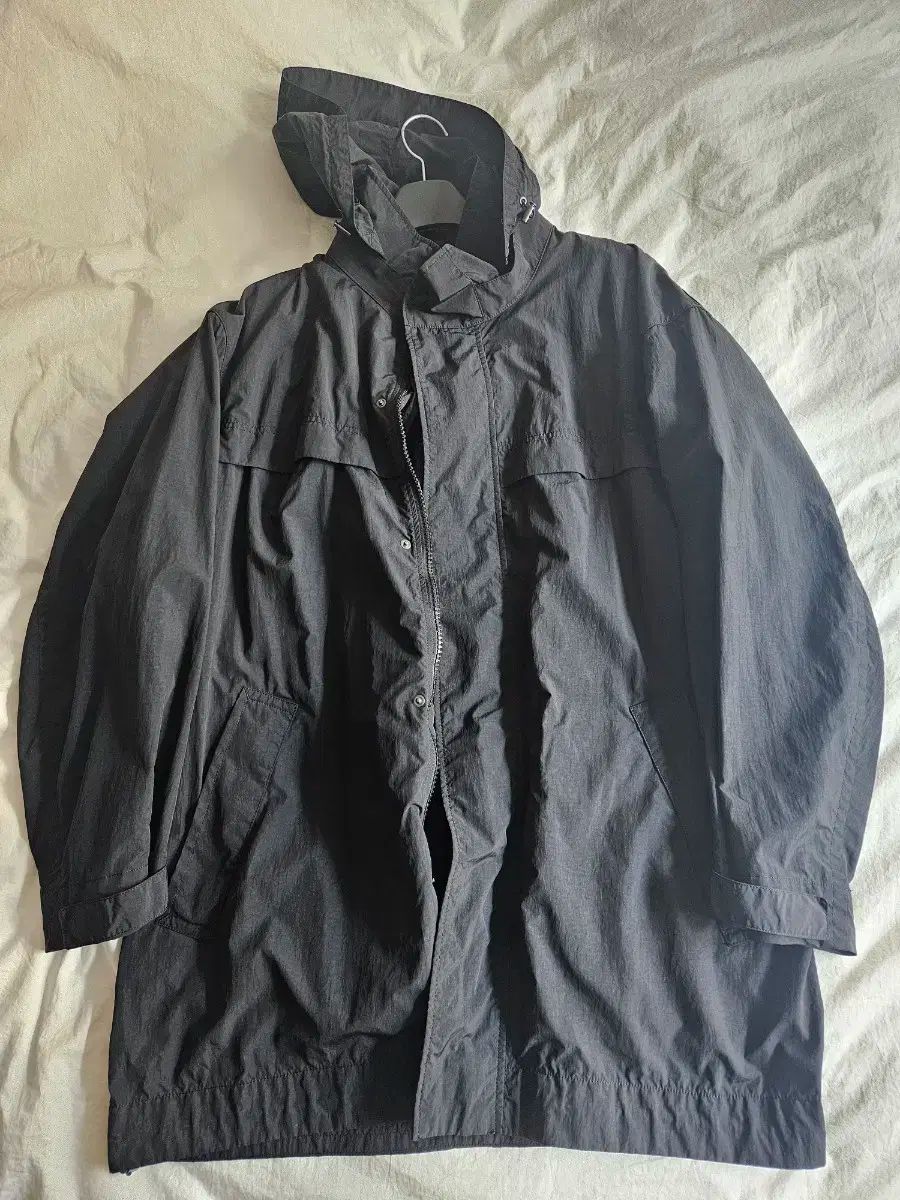 XL UNIQLO X Jil Sander フーディ マウンテンパーカー アウター ブラック