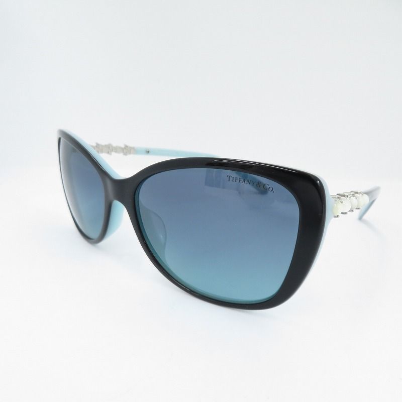 Tiffany-co ティファニー サングラス TF 4103-B-F サイズ 56 16 140 ブルー 135