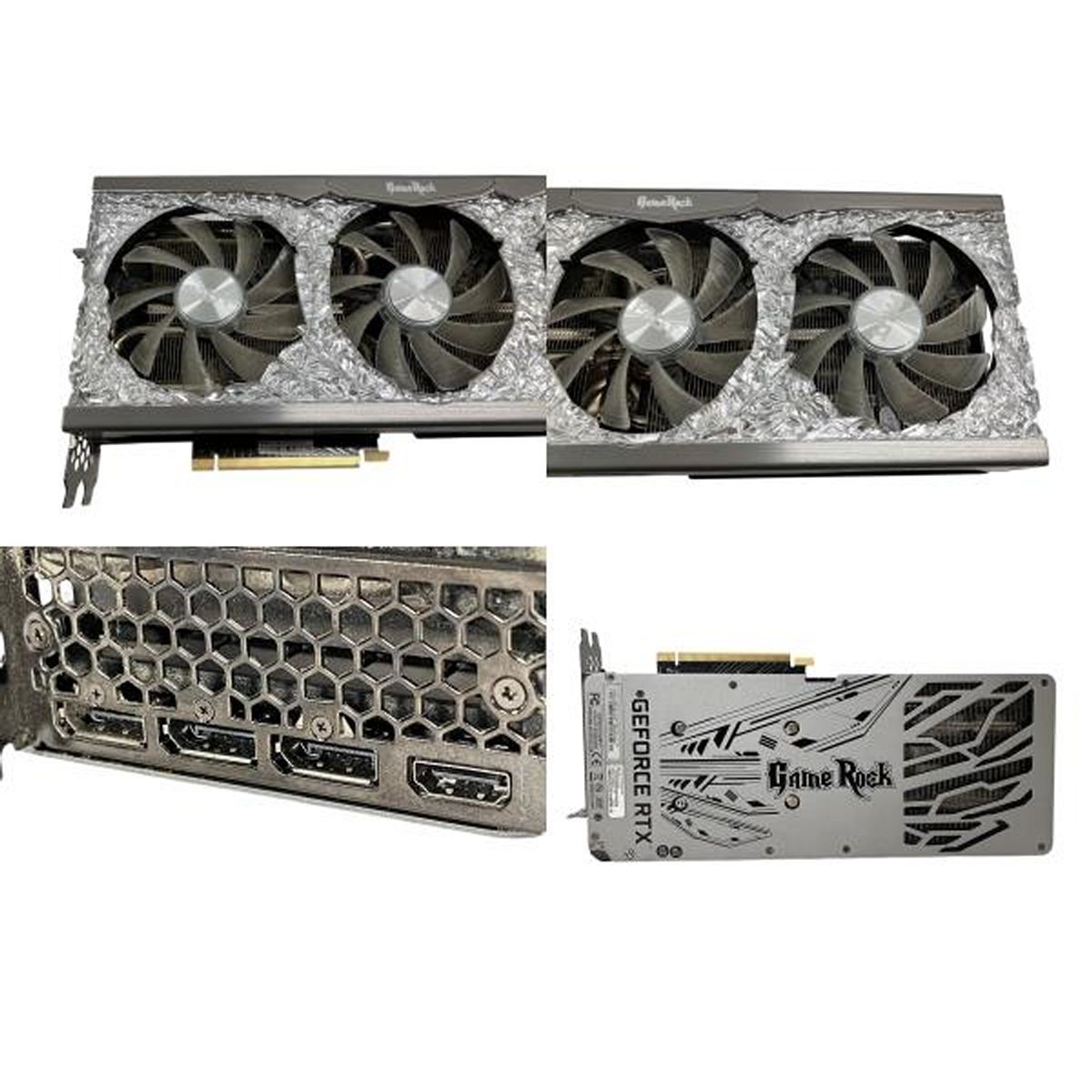 PALIT GeForce RTX 3070 Ti GAMEROCK OC 8GB GDDR6X グラフィック