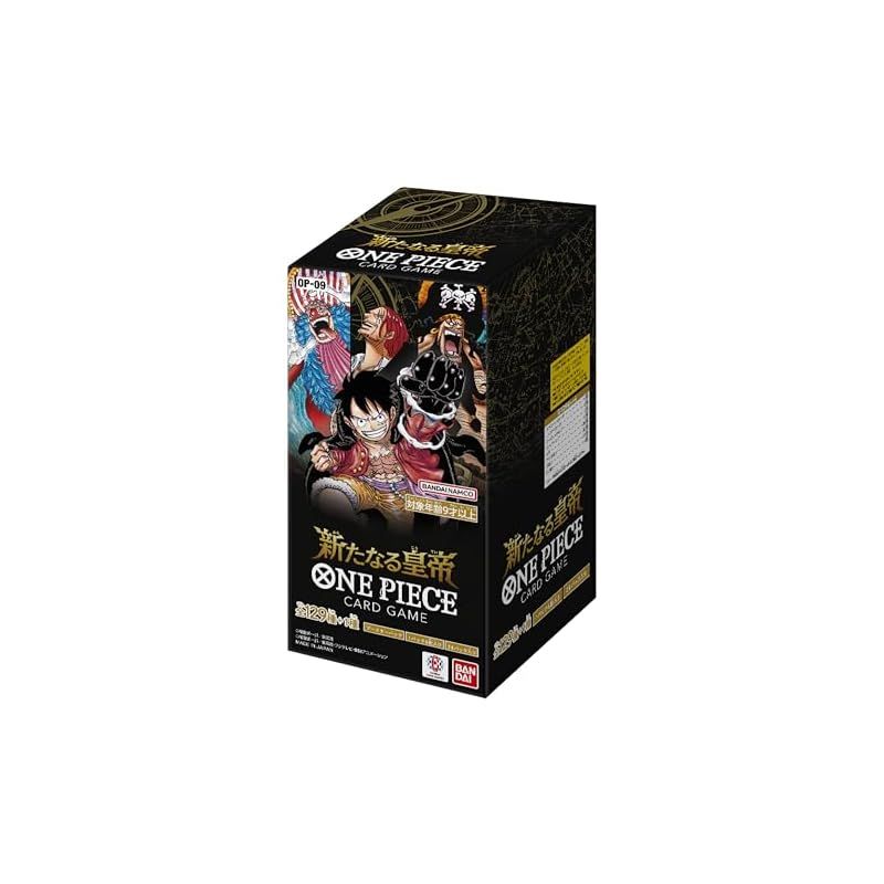 バンダイ BANDAI ONE PIECEカードゲーム ブースターパック 新たなる皇帝 OP 09 BOX 入 対象年齢 9歳以上
