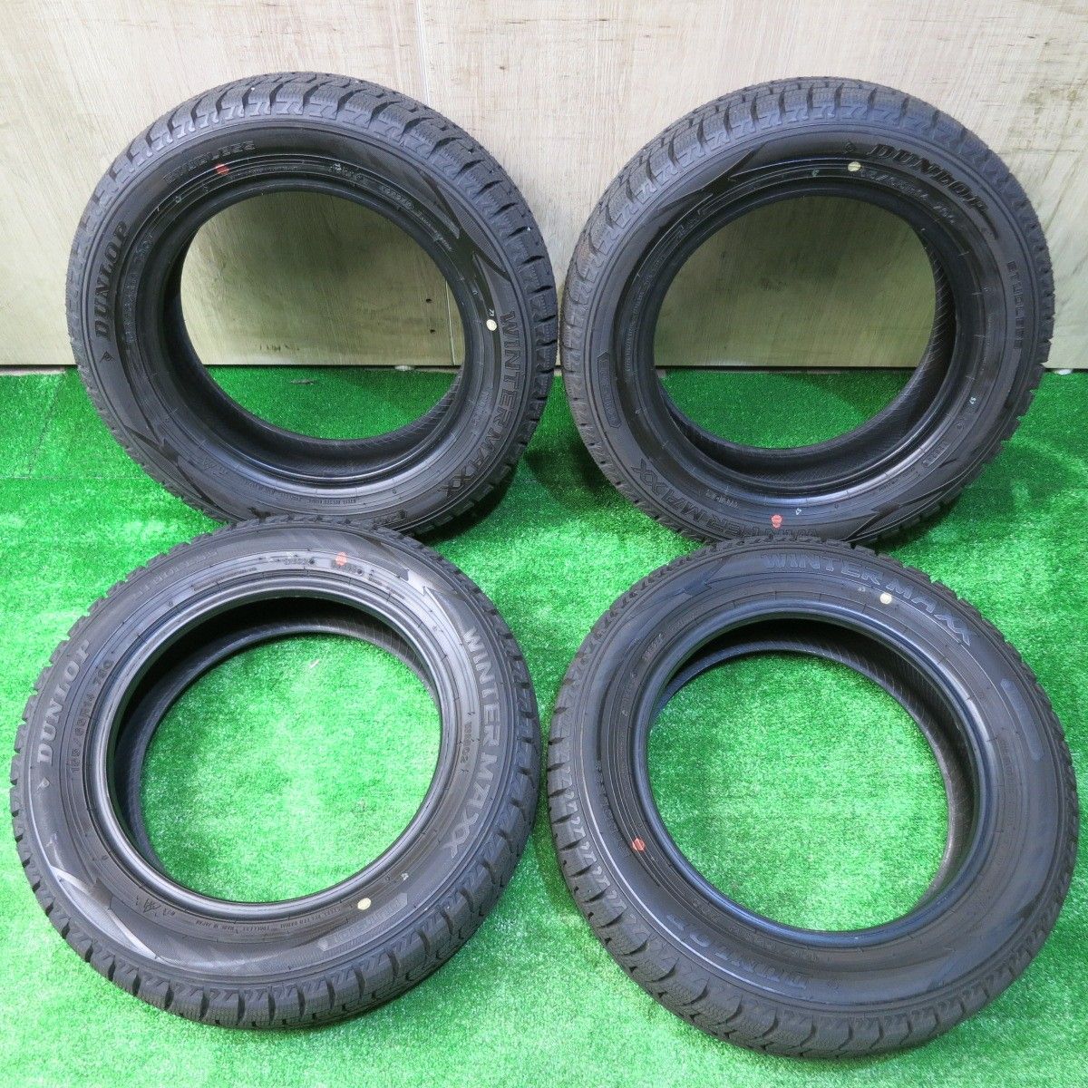 24年 スタッドレス 165 65 R 14 ダンロップ ウインターマックス WM 02 タイヤ 14インチ ルーミー タンク トール ソリオ ブーン 等 スタ
