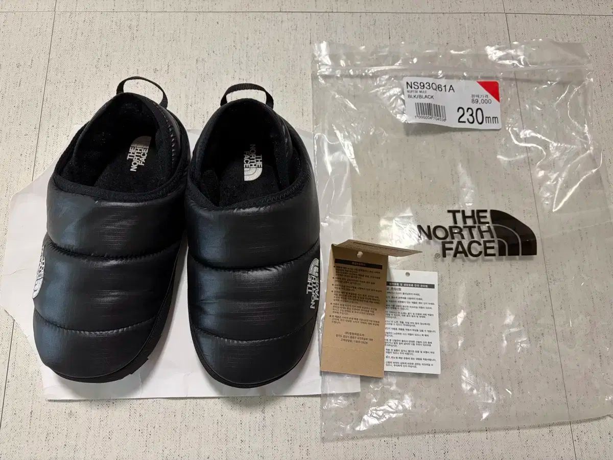 THE NORTH FACE ザノースフェイス ヌプシ ミュール ブラック 230