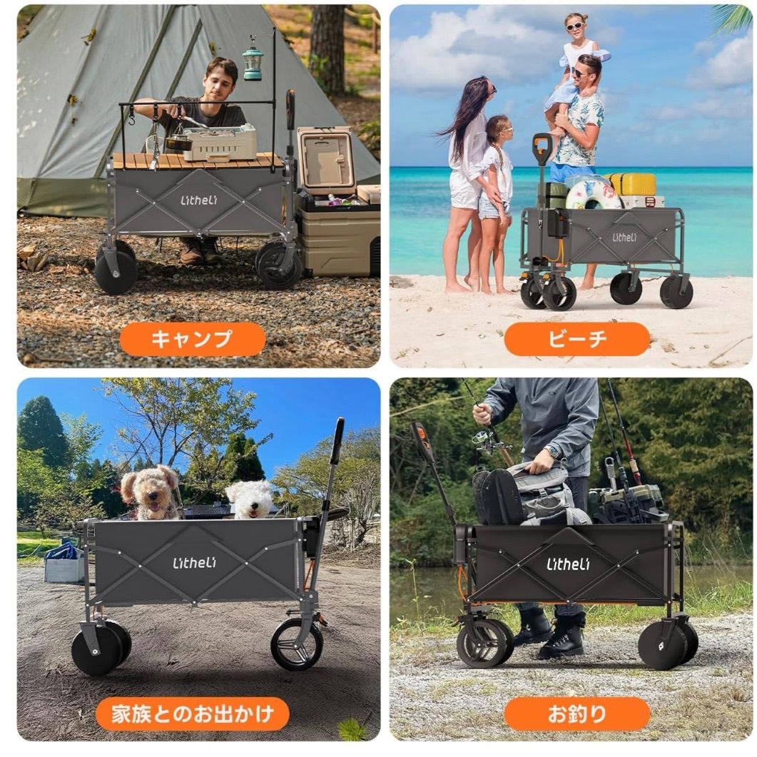 Litheli 電動キャリーワゴン