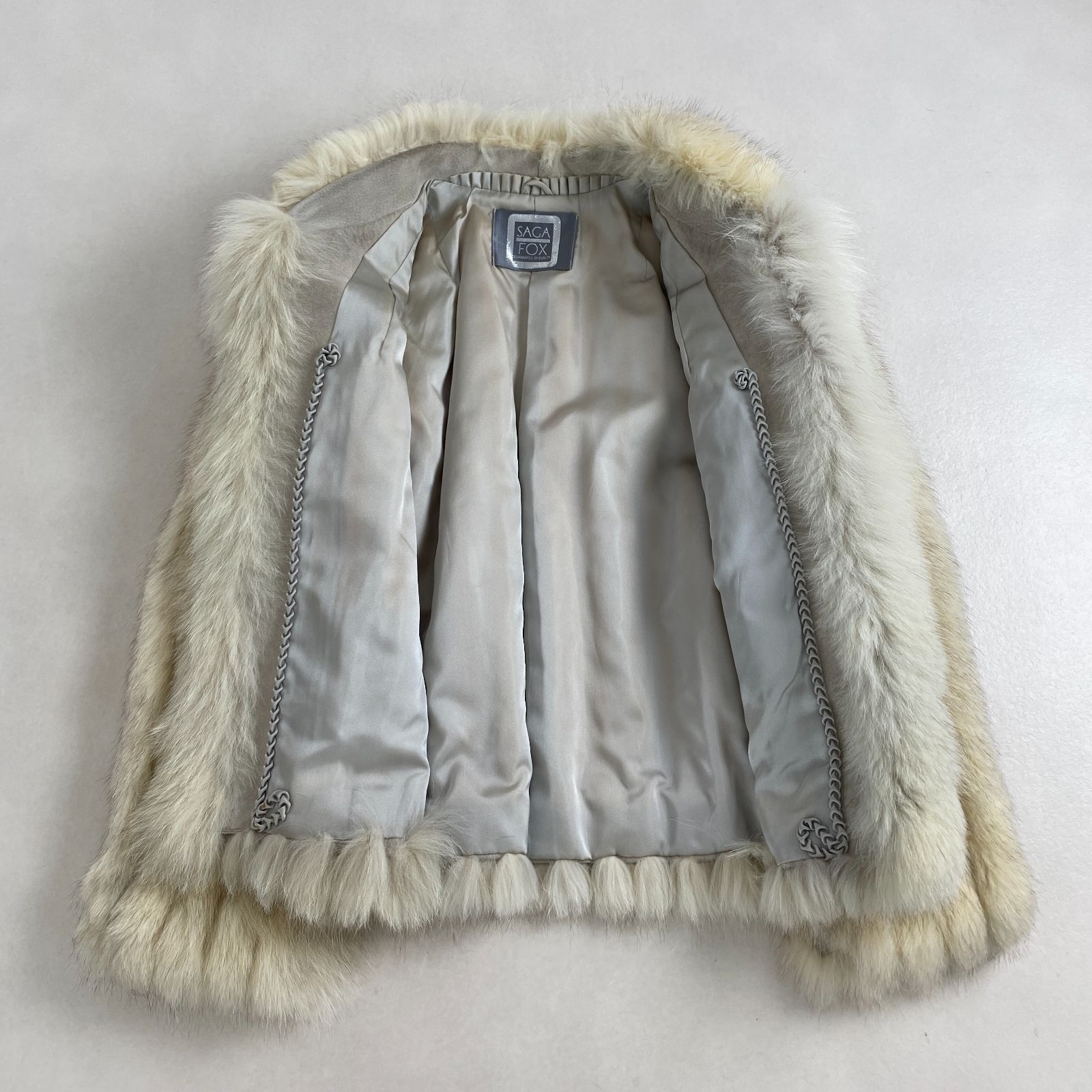 SAGA FOX 銀サガ 銀タグ ファーショートコート サガフォックス SAGA
