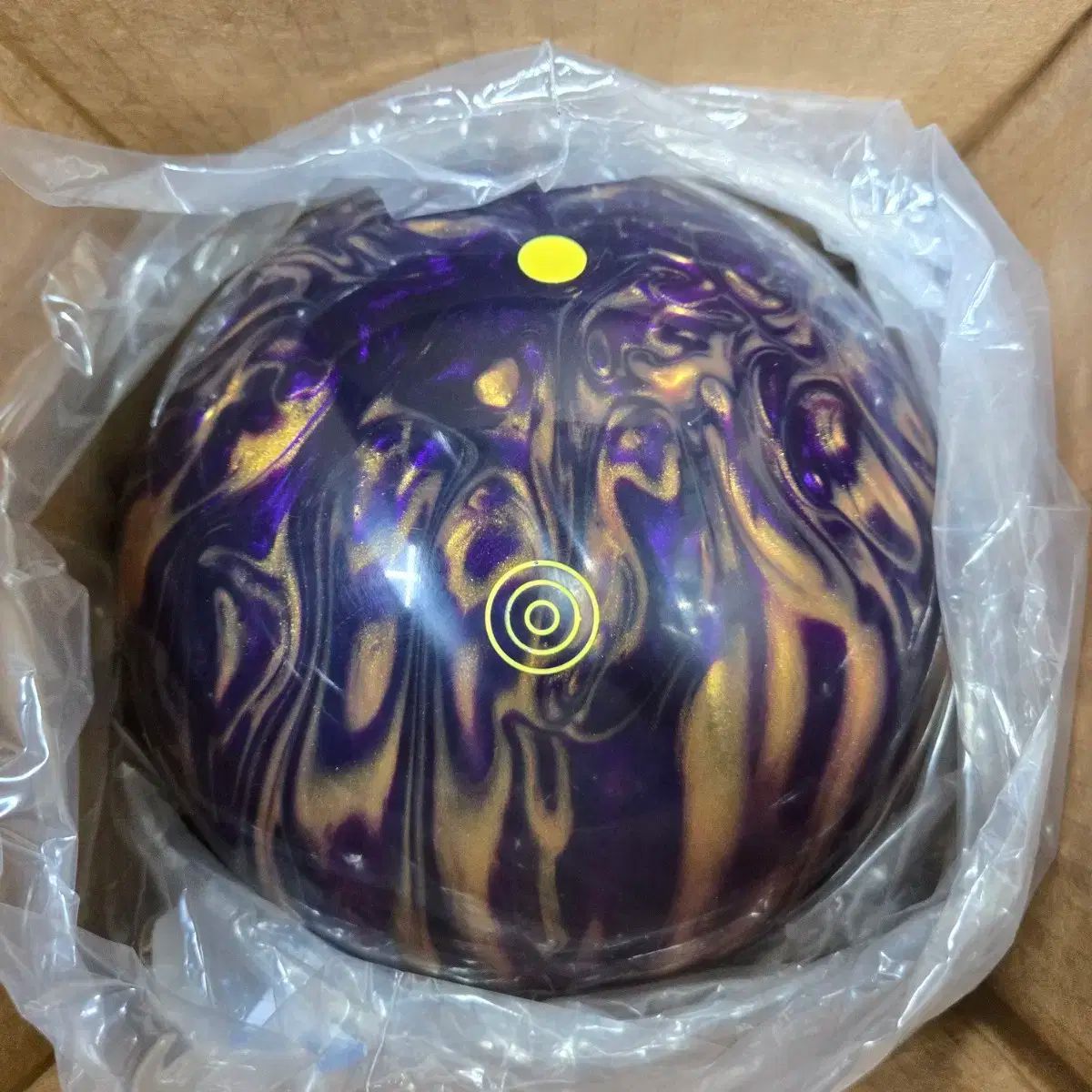 13パウンド エボナイト ファイアボール パープルゴールド ボーリング 球