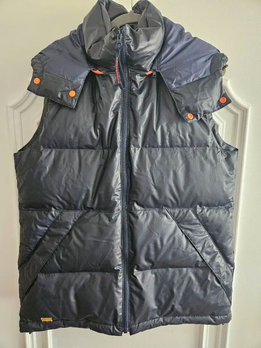 オニツカタイガー メンズ ダウン ベスト L 95-100