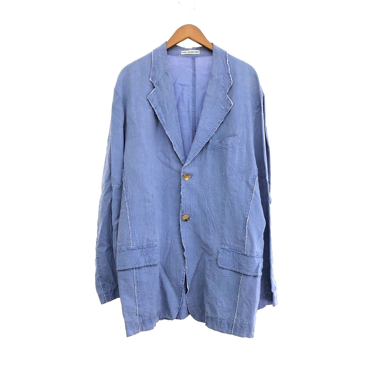 ISSEY MIYAKE MEN イッセイミヤケメン 2Bジャケット サイズ:2 パープル