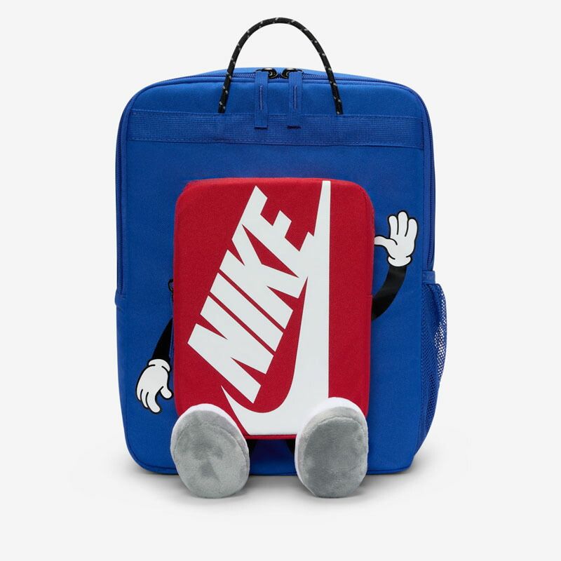 【定番，限定SALE】 ナイキ キッズ ジュニア 13L リュックサック NIKE YTH ボクシーバックパック 子ども用  キッズリュック 子供   ブルー 青/赤  スポーツバッグ  /HM9973-480 リュック