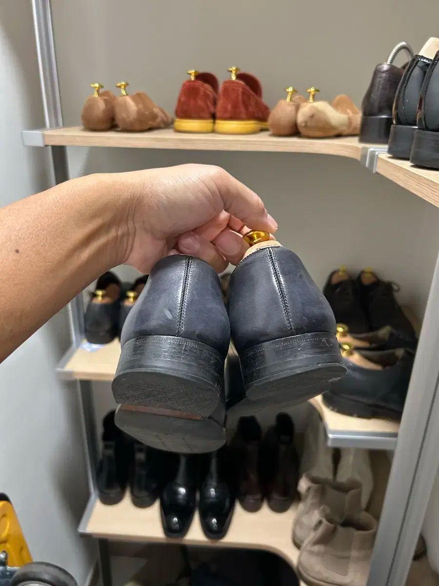 ベルルッティ パープル ブラック 靴