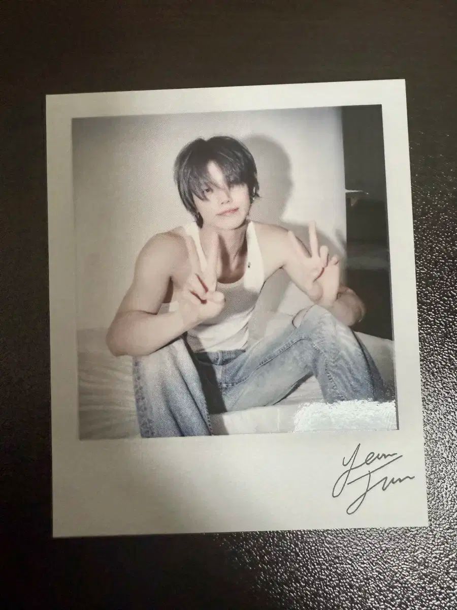 TOMORROW X TOGETHER TXT ヨンジュン YEONJUN チェヨンジュン リースニング パーティー 公開番組 サノク ノレーベル チェキ ポラロイド トレカ