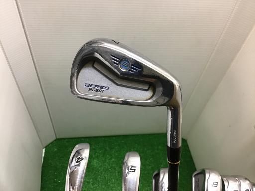 本間ゴルフ BERES MG801 アイアン 9本 星2 ゴルフクラブ 右 R 本間ゴルフ BERES MG801 アイアン 9本 星2 ゴルフクラブ 右 R
