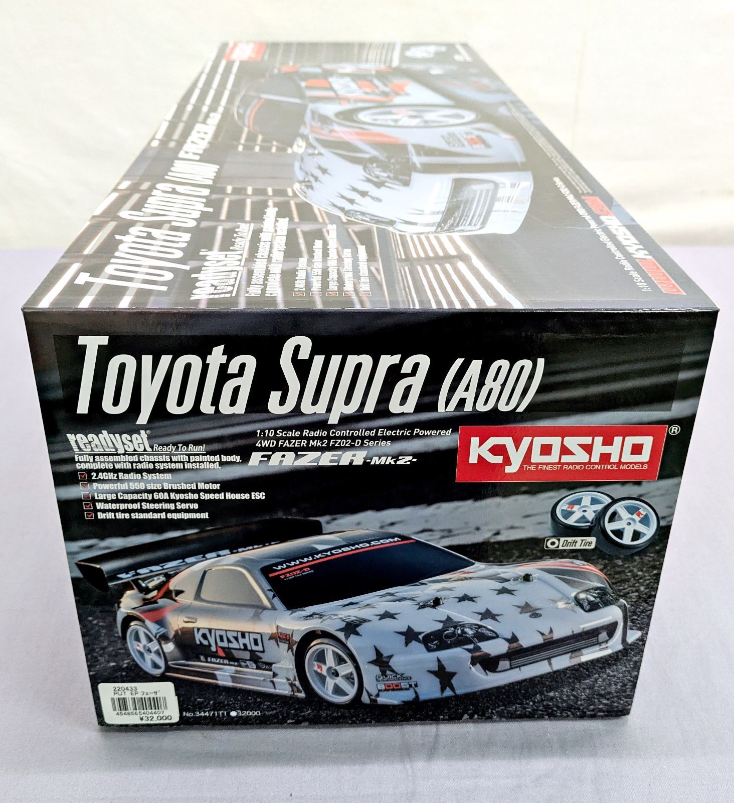 未開封品】京商 KYOSHO 1/10 電動RCレディセット 4WD フェーザーMk2