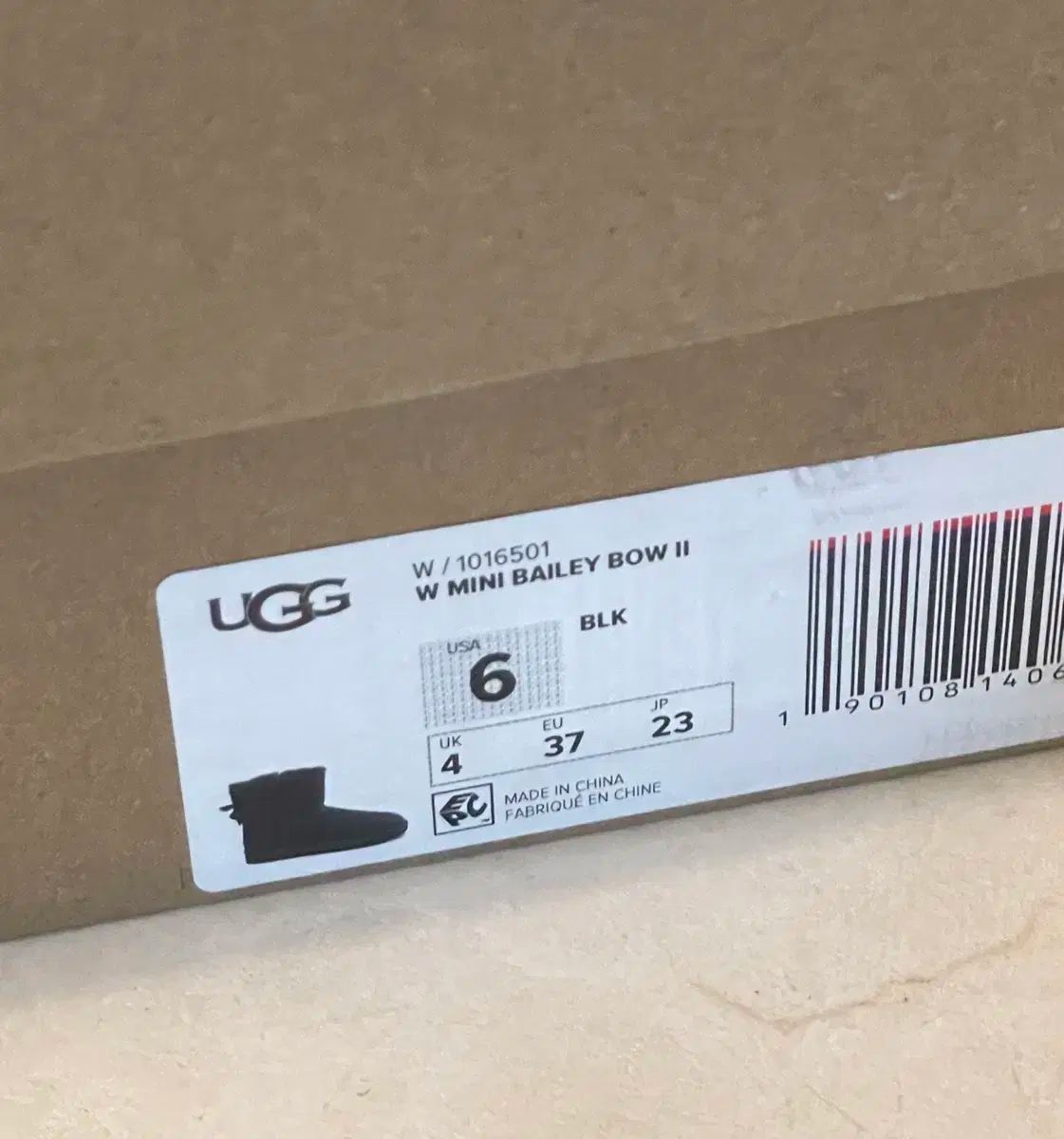  UGG アグ ミニ ベイリー ボー 2 ブーツ ブラック その他 ブーツ