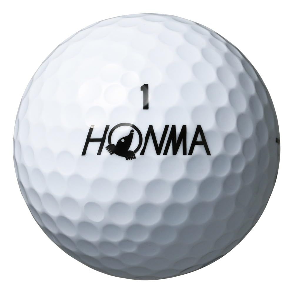 ５ダースセット 本間ゴルフ D 1 ボール ゴルフボール モデル BT 2401 ホワイト 60球 公認球 オリジナルショップカード付き