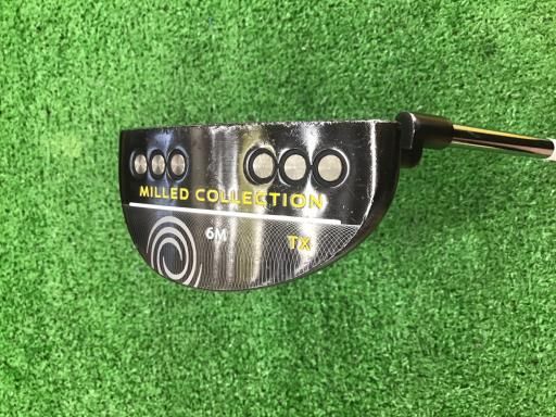 【】 オデッセイ MILLED COLLECTION TX #6M 34インチ パター PT スチール (フレックスその他) メンズ 男性用 右利き 右用 Cランク ゴルフクラブ