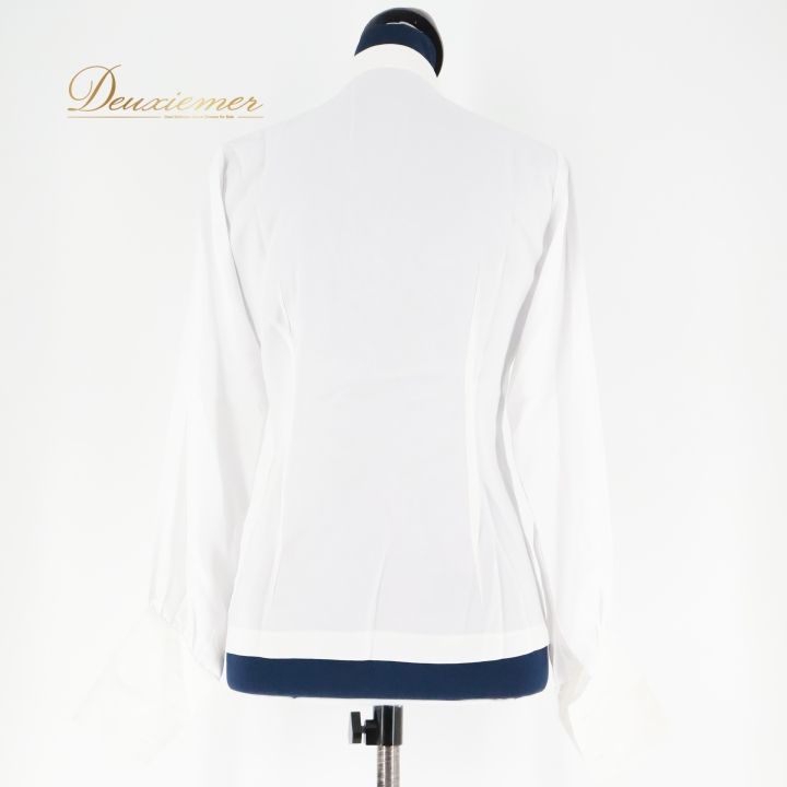 フラメンコ 衣装 トップス ブラウス 白 ドセデルフラメンコ