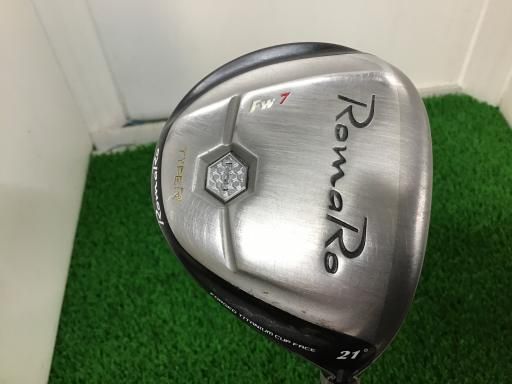 RomaRo RomaRo Ray TYPE R シルバー 7W フェアウェイウッド FW 純正特注シャフト フレックスSR メンズ 男性用 右利き 右用 Cランク ゴルフクラブ