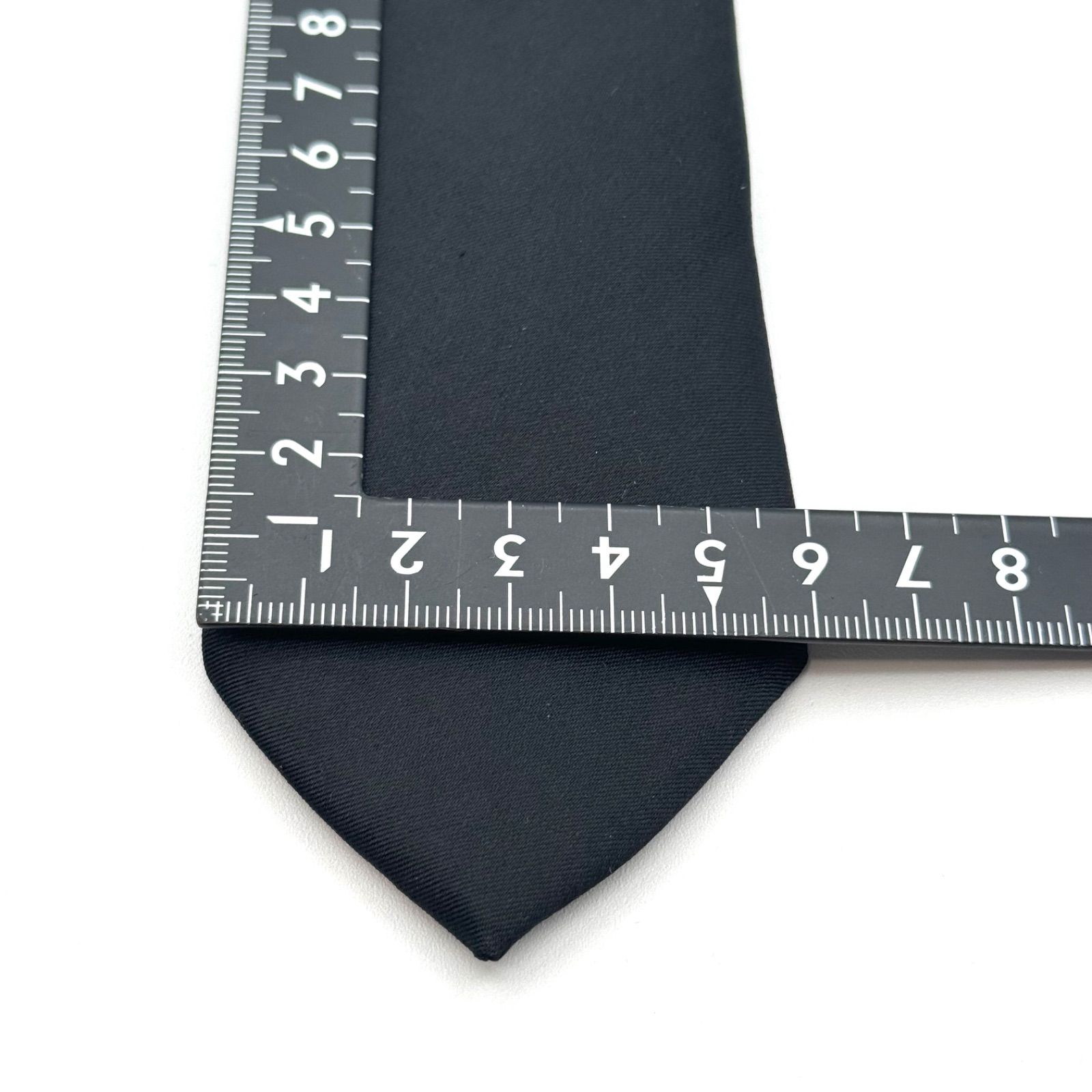 DIOR 黒 ワンポイント 無地 ナロータイ 113055 - メルカリ 