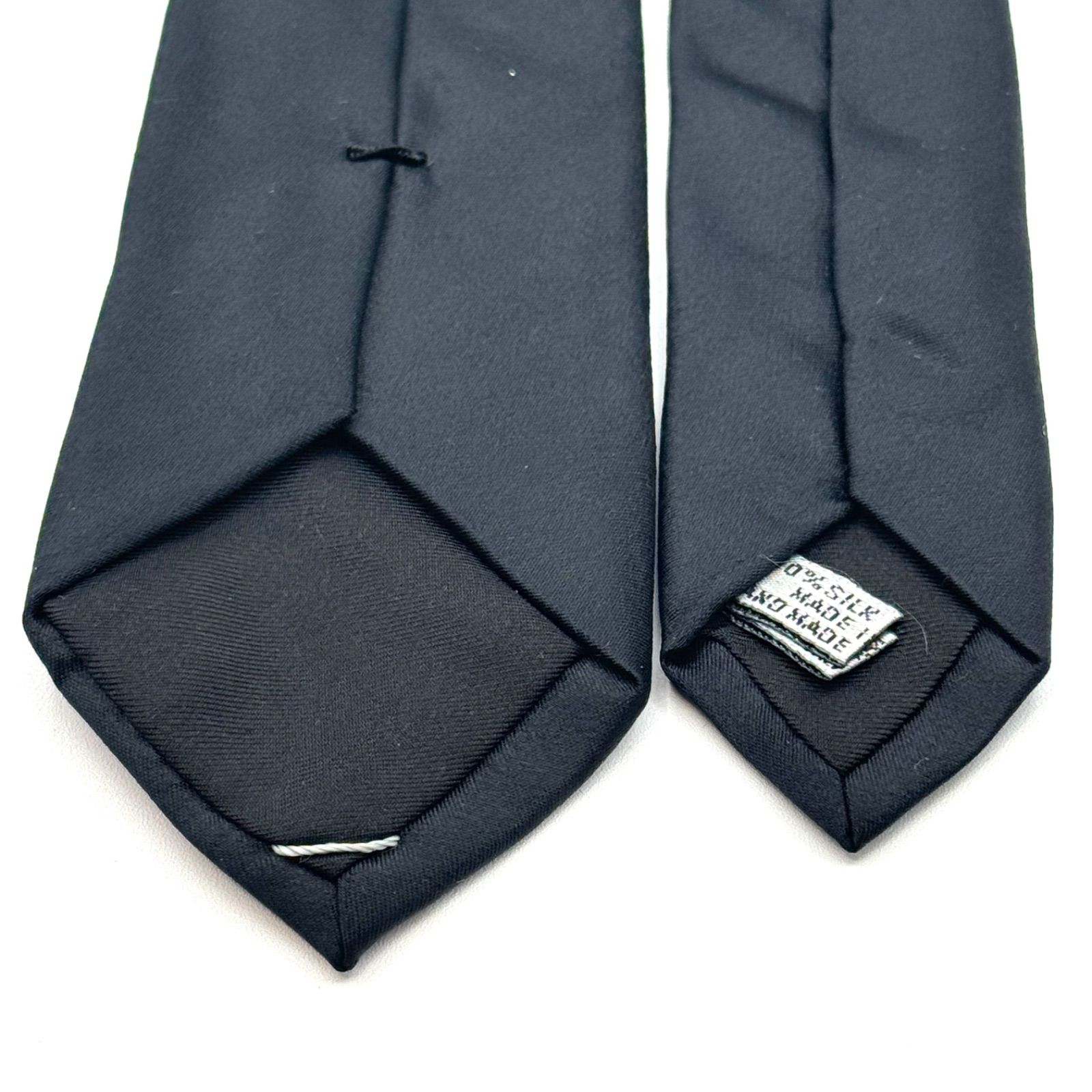 DIOR 黒 ワンポイント 無地 ナロータイ 113055 - メルカリ 