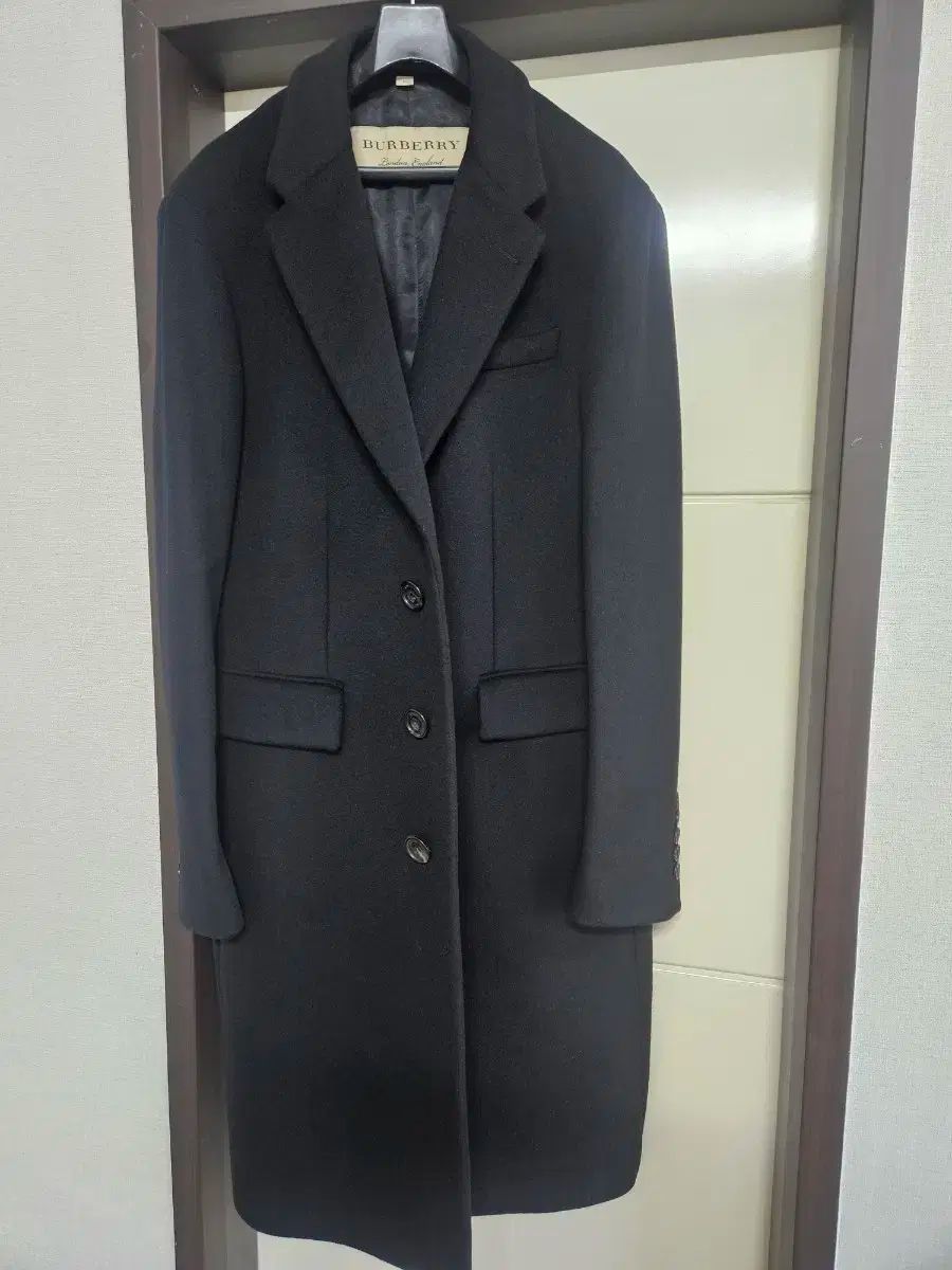 バーバリー カシミア チェスターフィールド コート 50Size