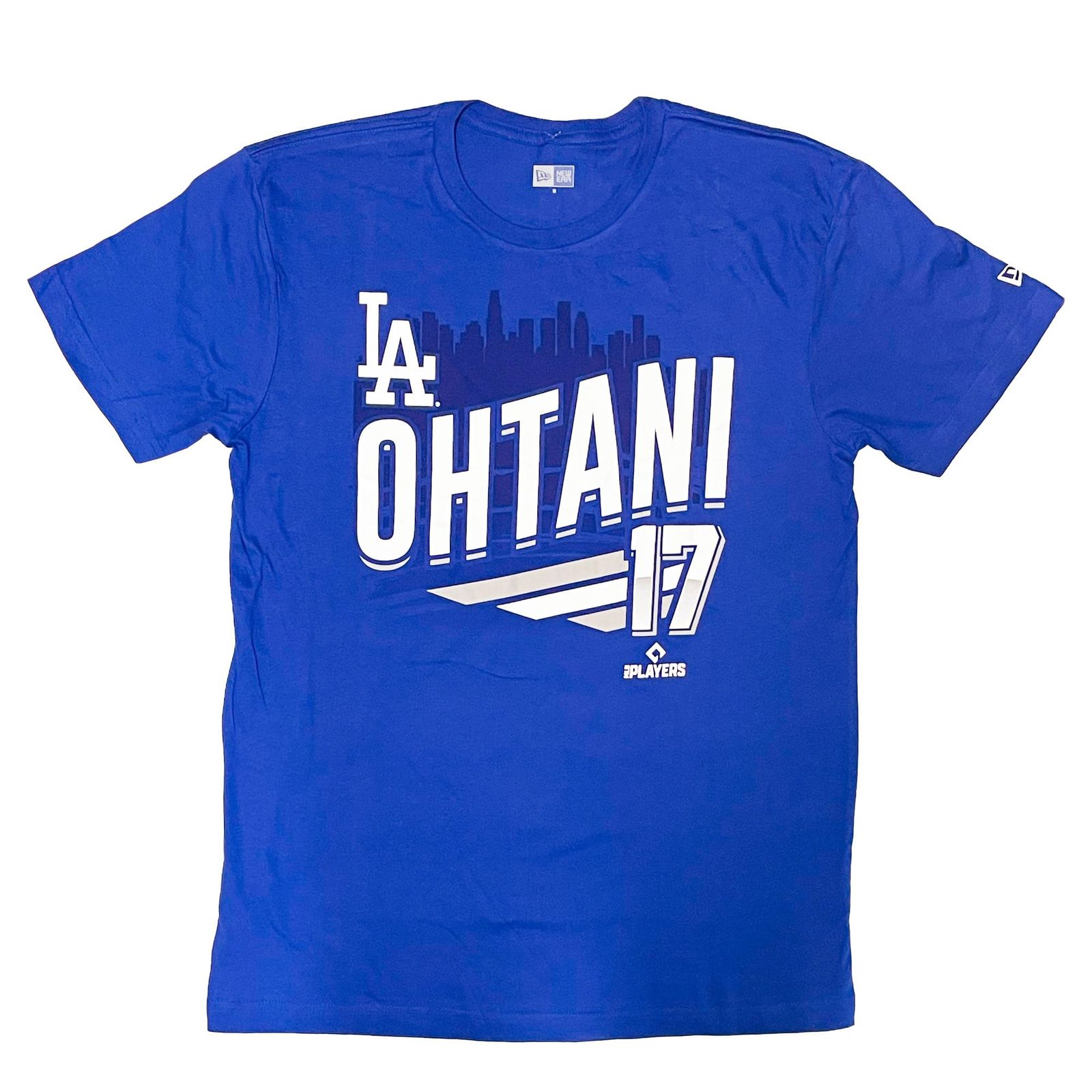 ニューエラ Tシャツ TEES 大谷翔平 所属 ロサンゼルス ドジャース Los Angeles Dodgers BASEBALL NZ2403A ブルーA BLUE S 並行輸入品 ブルーA S
