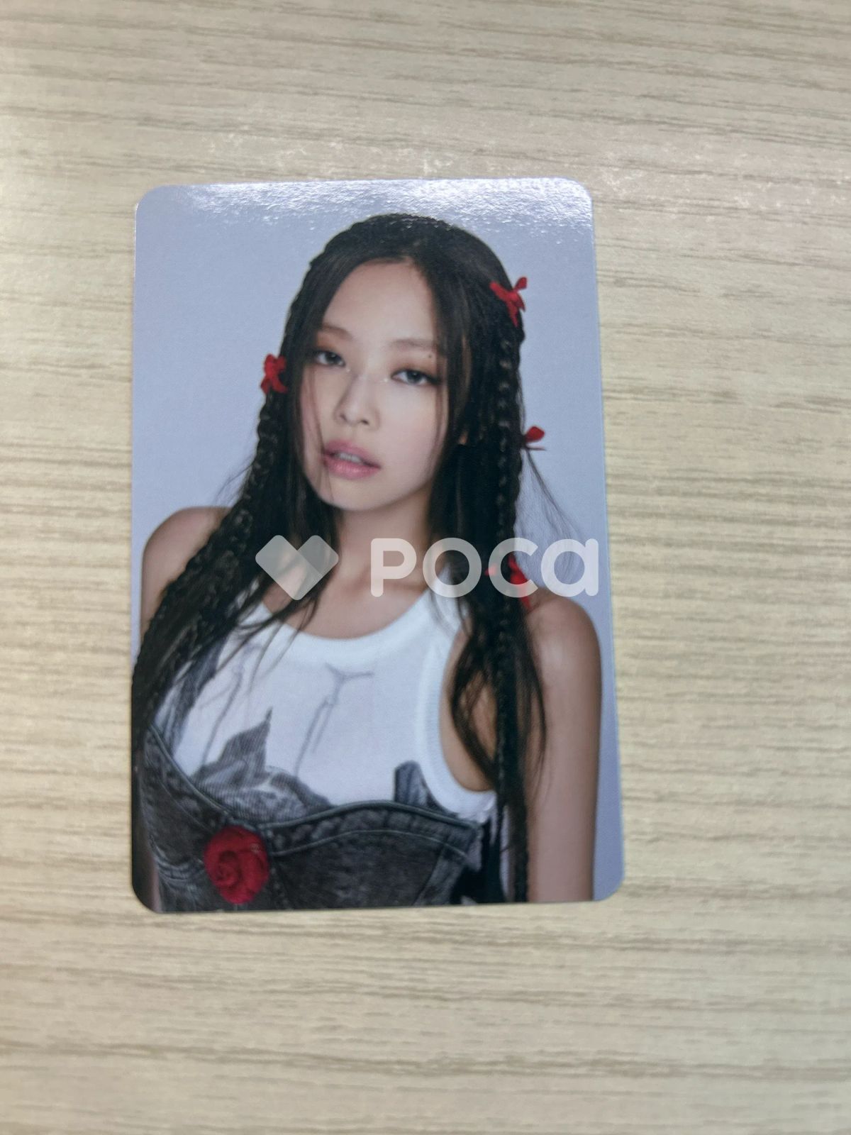 BLACKPINK ジェニー BORN PINK BLACKPINK PHOTO CARD + TOP LOADER KIT