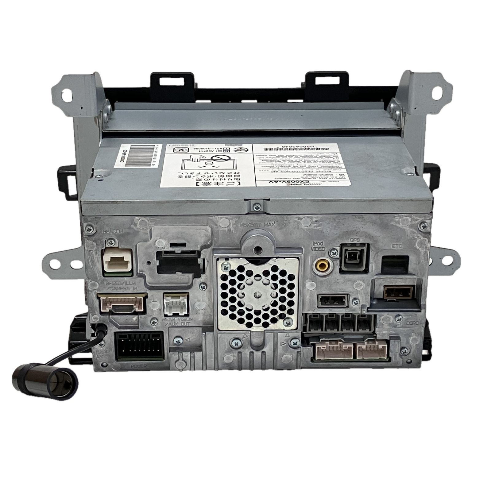 アルパイン EX009V マップデータ 2013 ブルートゥースユニット