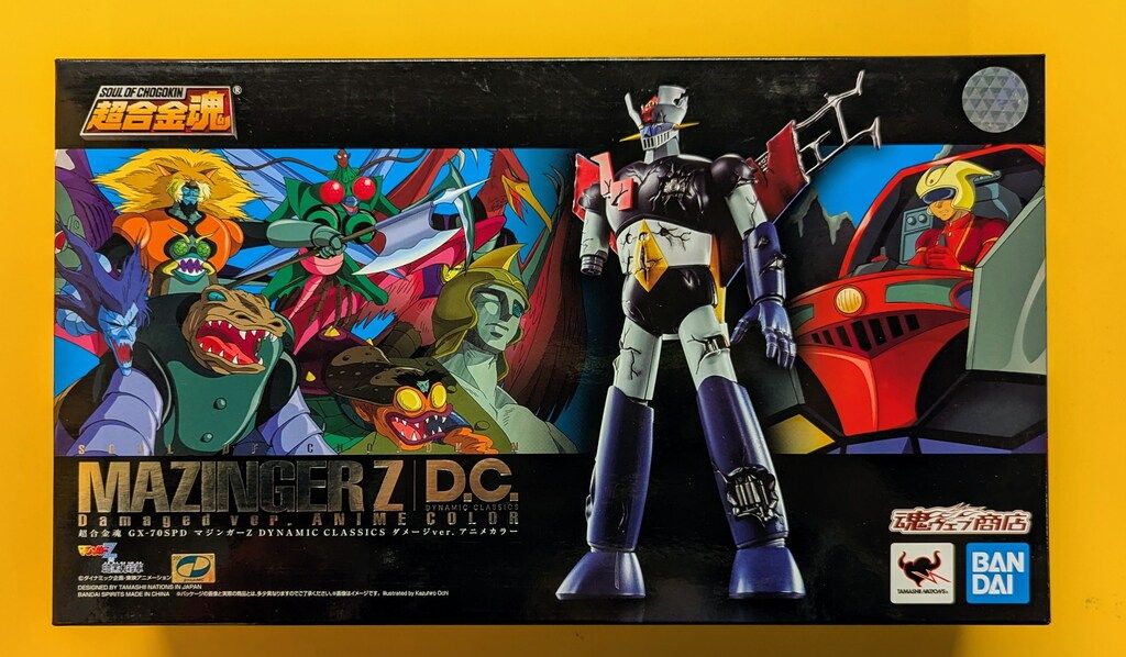 BANDAI SPIRITS 超合金魂 マジンガーZ D.C. ダメージver. アニメカラー 