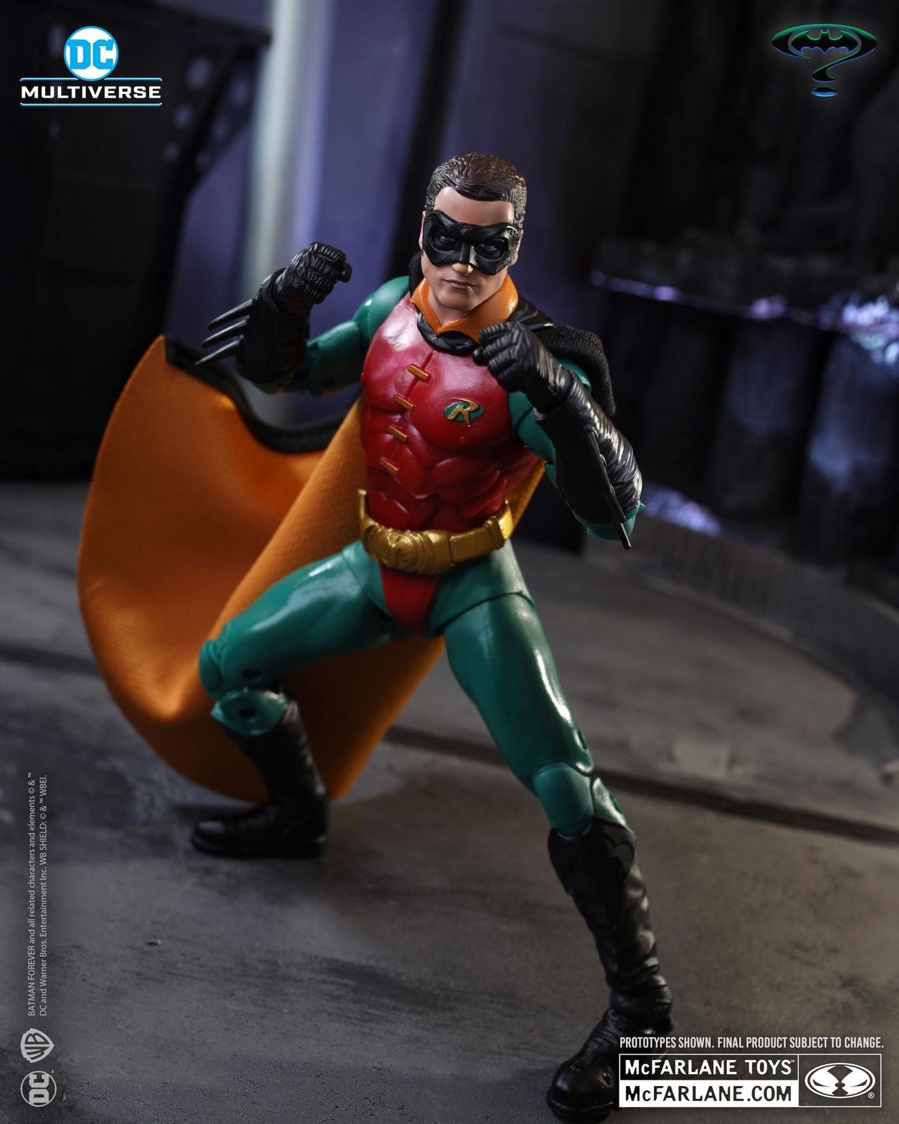 McFarlane Toys - DC マルチバース ロビン バットマン フォーエバー 7インチ ビルド A フィギュア