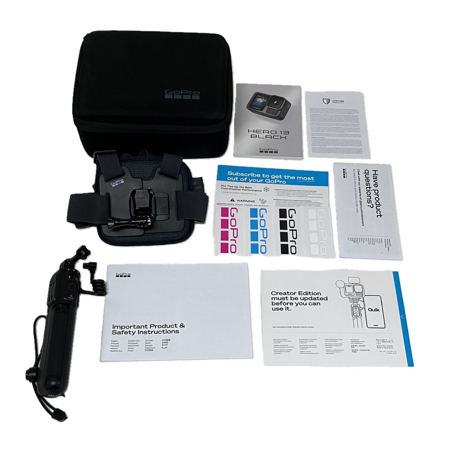 GoPro HERO 13 BLACK CPSS1 アクション カメラ ハーネス マウント 付き ゴープロ 撮影 F10602892