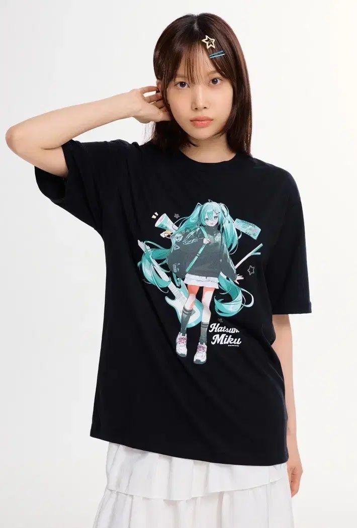 当日発送 スパオ 初音 ミク ブラック L