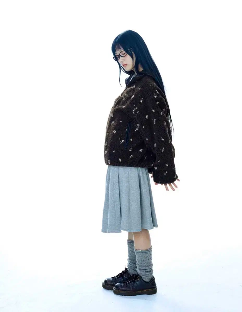 コイッセイオ ペタル リバーシブル フリース ジャケット