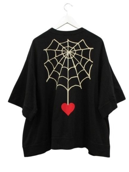 アンダーカバー UNDERCOVER スウェット プルオーバー ハーフスリーブ 2 ブラック 黒 トップス