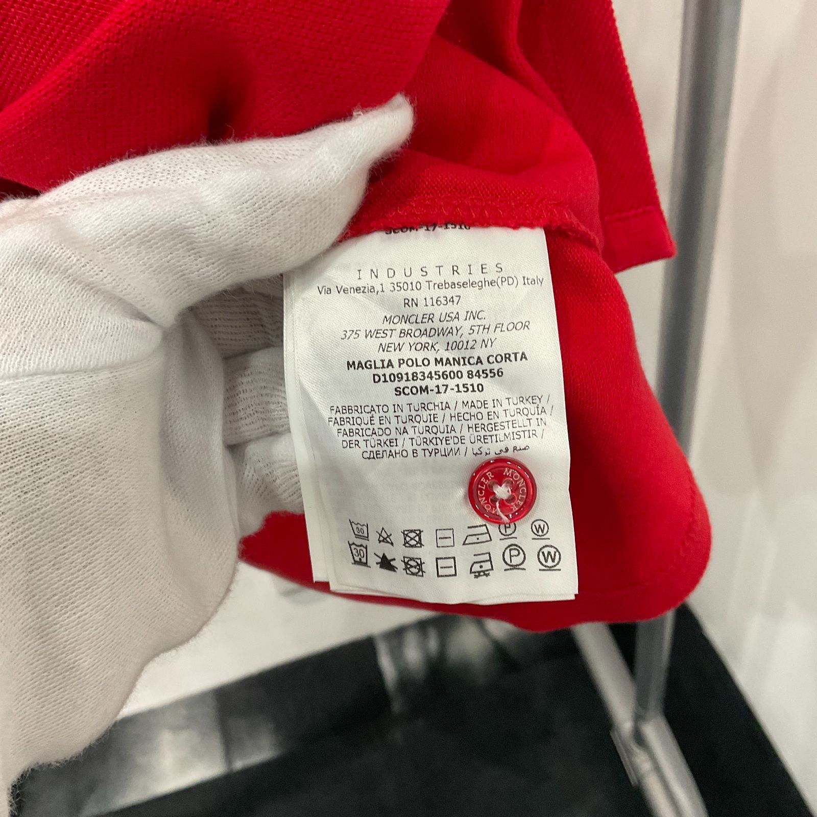 ポロシャツ ボルドー