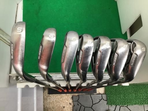 コブラ cobra AMP CELL-S 8 S USA アイアンセット IR フレックスR メンズ 男性用 右利き 右用 Cランク ゴルフクラブ