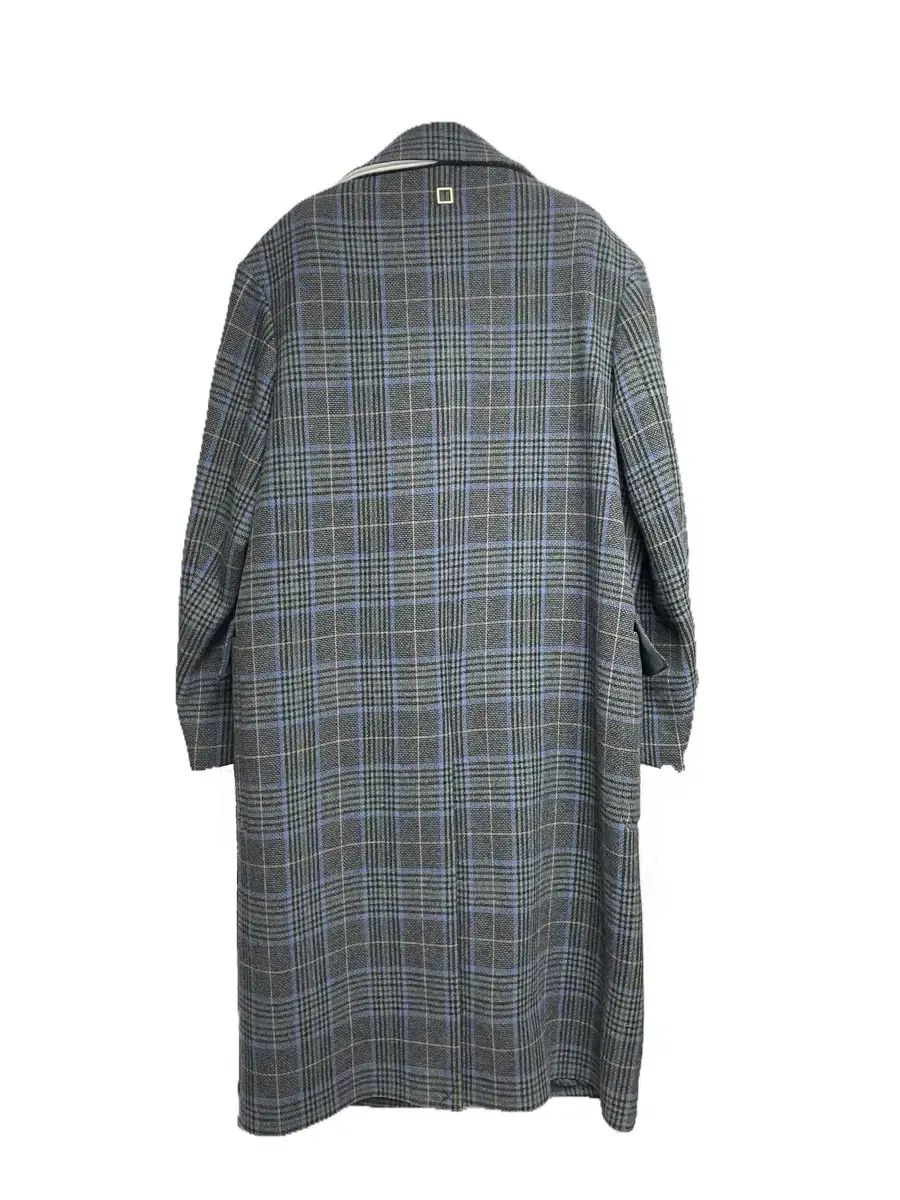 WOOYOUNGMI チェック ダブル ターンアップ コート 48サイズ