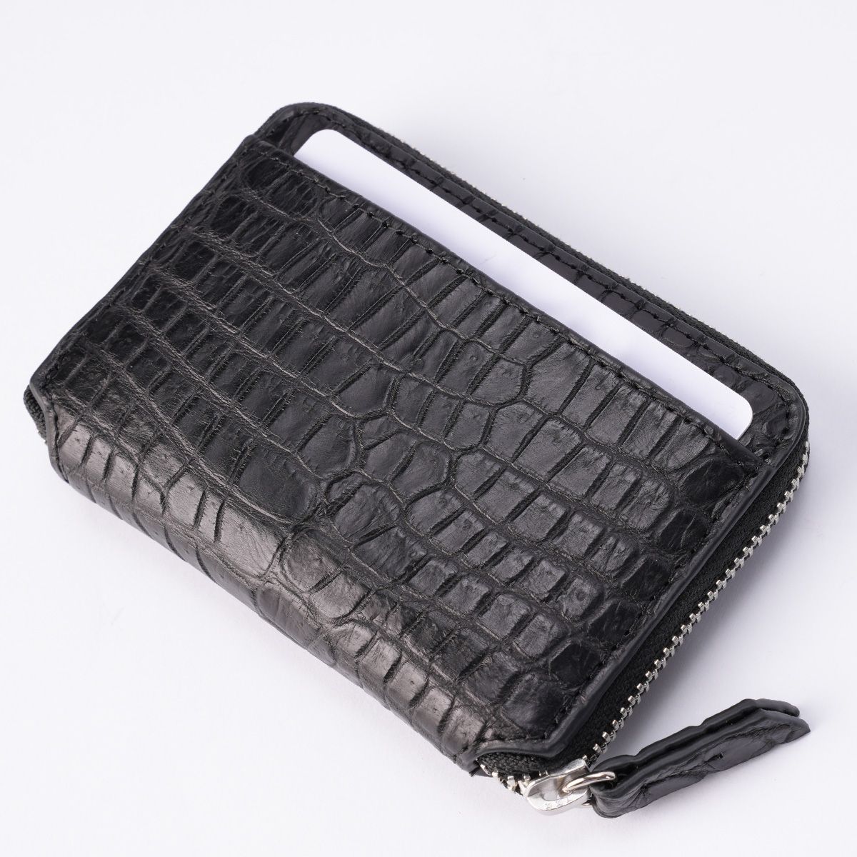 クリード 小銭入れ コインケース メンズ レディース ブランド クロコダイル レザー 本革 ミニ財布 ラウンドファスナー 軽量 小さめ コンパクト  CREED crocodile 456c115 クリード Creed 二つ折り財布 メンズ レディース ブランド 本革 小銭入れあり カード収納  crocodile ...