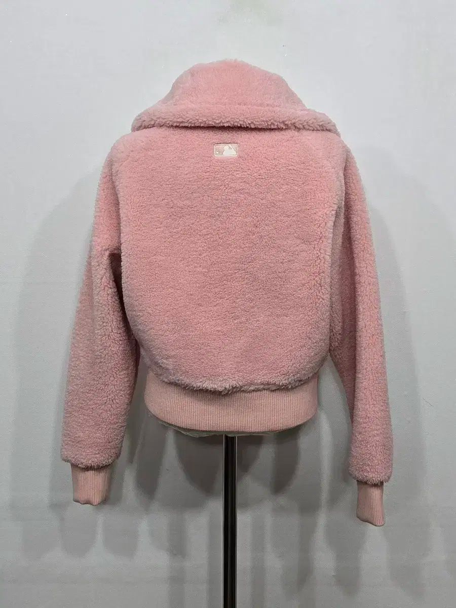 90 MLB ハート B ロゴ フリース ショート ジャケット