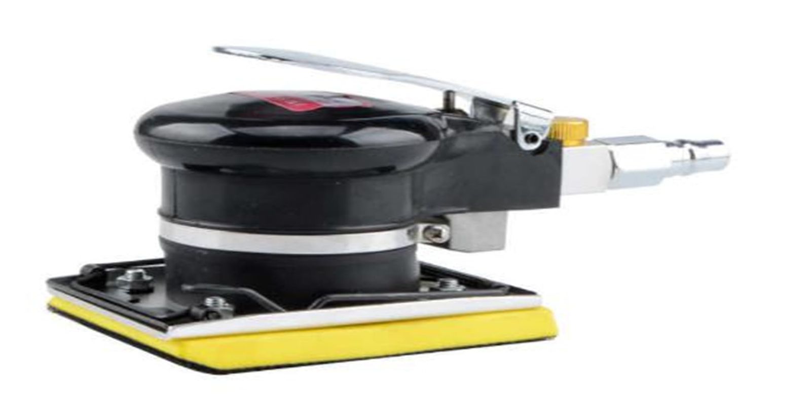 エアー オービタルサンダー 角型 70×100mm マジックテープ式 クランプ