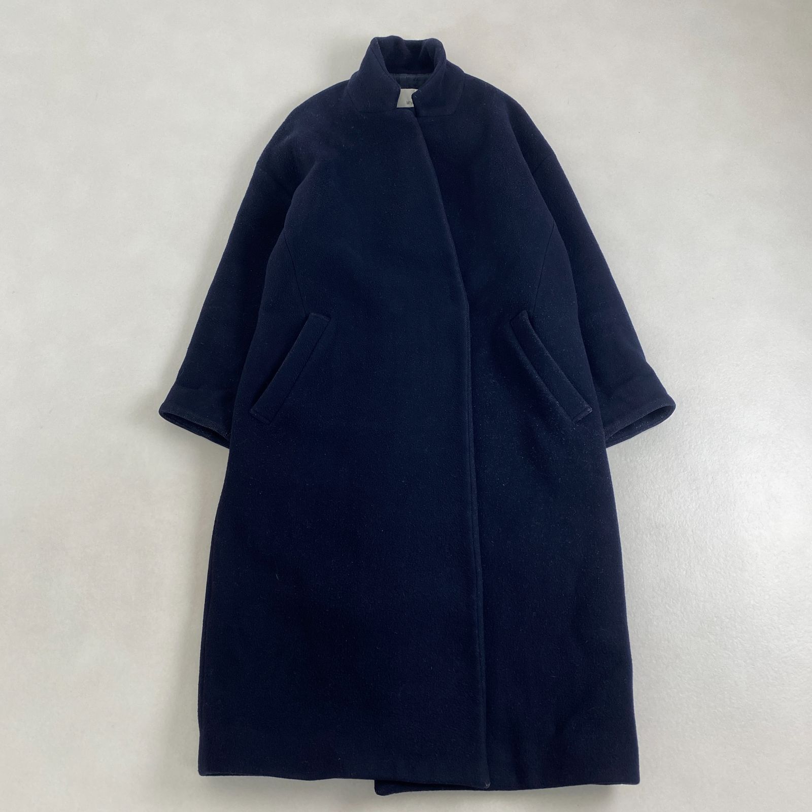 ウィムガゼット ロングコート WhimGazette リバーコート 上質ウール