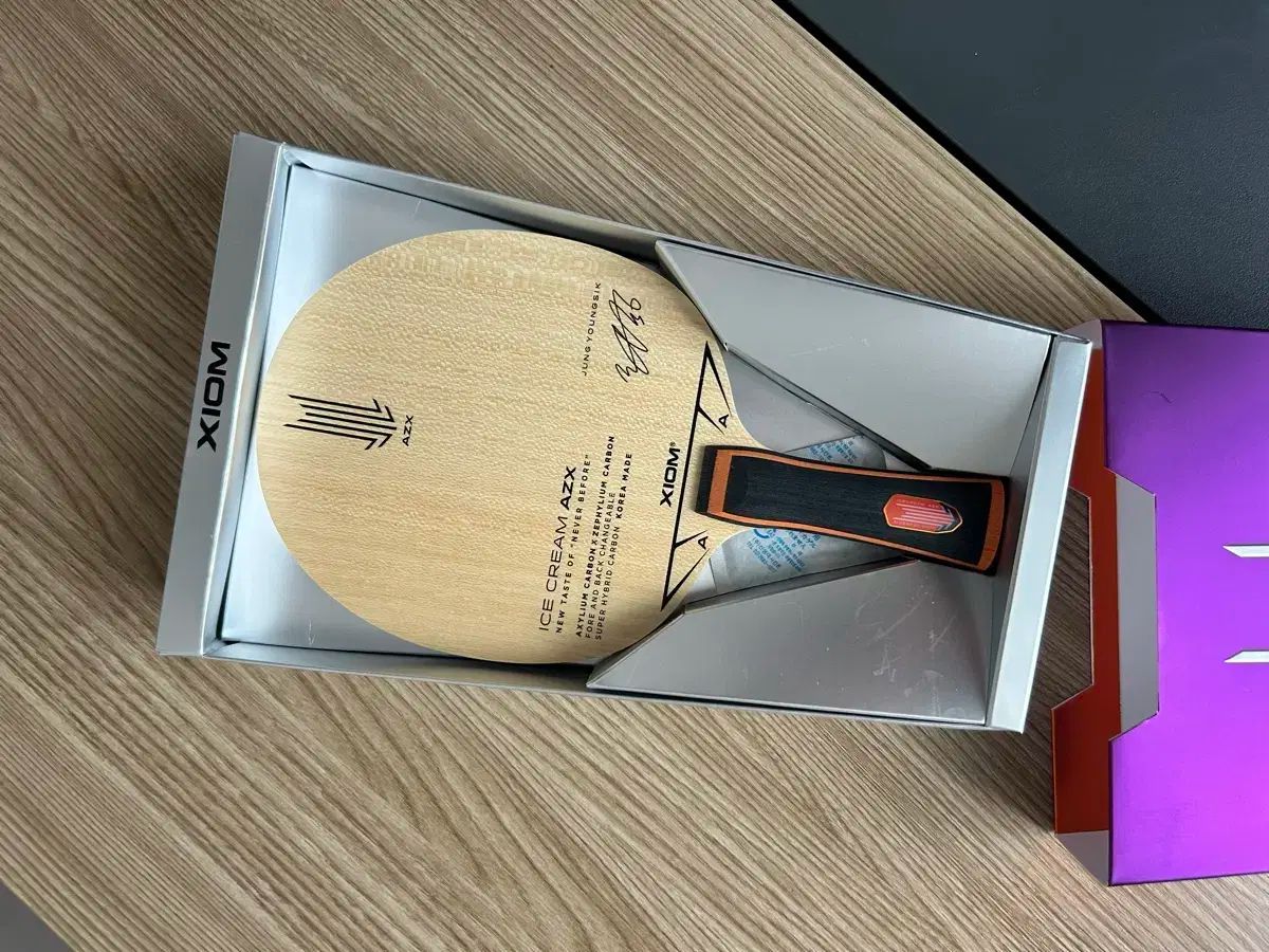 チョン ヨンシク アイスクリーム AZX卓球ラケット