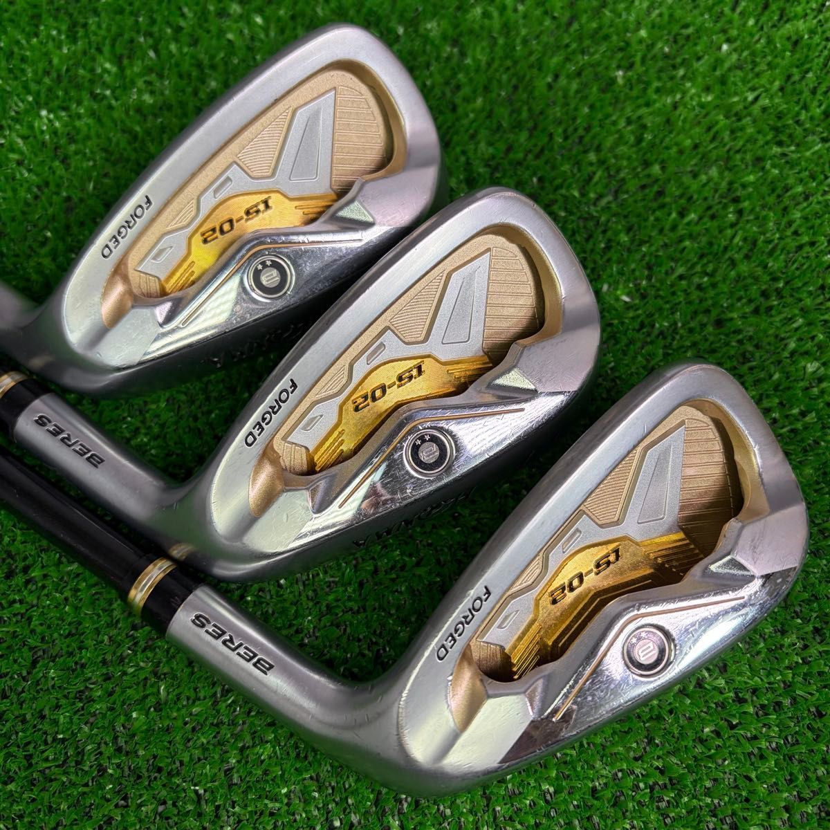 希少 HONMA ホンマ BERES ベレス IS-02 メンズ アイアン 7本セット 星2