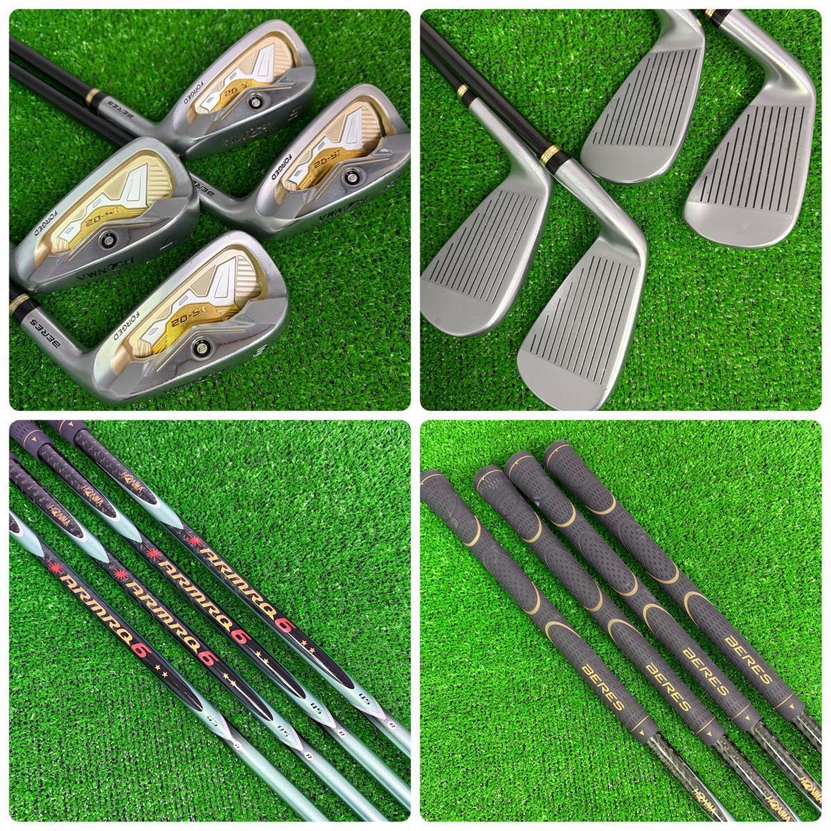 希少 HONMA ホンマ BERES ベレス IS-02 メンズ アイアン 7本セット 星2